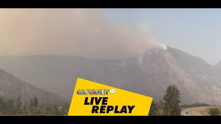Live Replay: Crater Creek wildfire