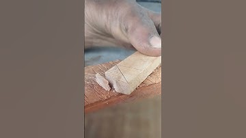 woodwork #woodworking #asmrsounds #oddlysatisfying #satisfying #chisel #sharp