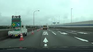 首都高速湾岸線 葛西jct 葛西出口 東京ディズニーリゾート方面 07 13 Youtube