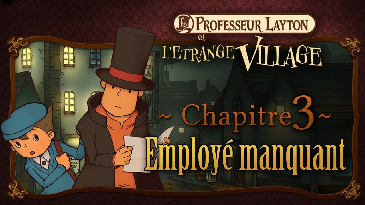 Enigme 107 Layton Et L étrange Village