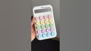 Pastel Gummy Calculators 🎀✨ #trending #trendingshorts #stationery #stationary #kawaii #calculator