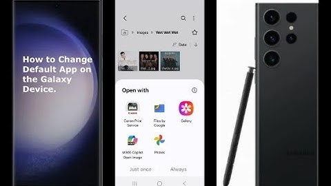 How to Change Default App on the Galaxy Phone S23