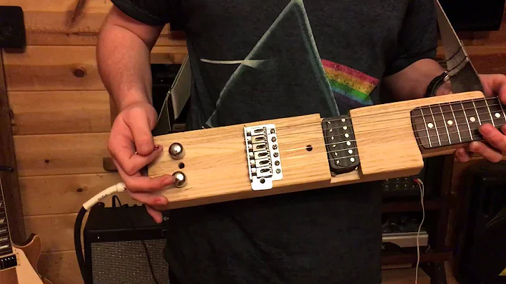 Jon Giddens 2x4 homemade guitar
