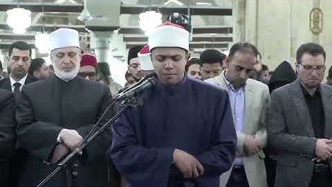 القارئ الشاب / أحمد سامي الجوهري - خواتيم سورة الزخرف - الجامع الأزهر