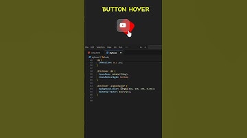 Button hover using HTML and CSS 🔥 #html #css #shortvideo #shorts