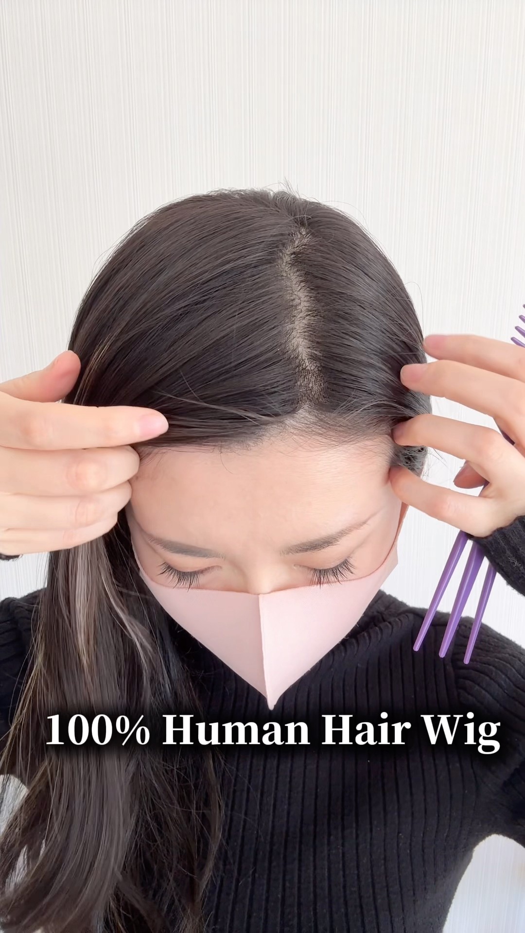 百合子ウィッグ 医療用ウィッグ 人毛ウィッグ 乳がん 脱毛症 - YouTube