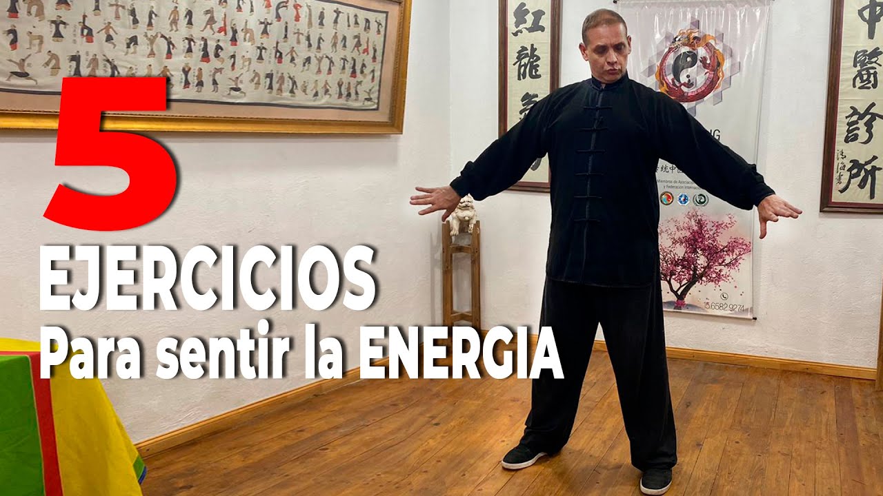 5 Ejercicios para sentir la ENERGIA -  Qui Gong - Chi Kung
