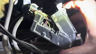 Disconnecting a ITBC (trailer brake control module) on a 2010 GMC Sierra 6.6 Duramax