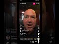 DANA WHITE REACTS TO KHAOS WILLIAMS 30 SEC KO