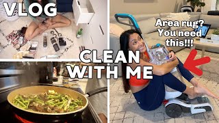 Vlog | Clean With Me , Declutter, &amp; Easy Dinner Idea