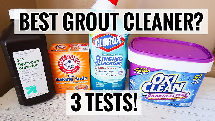 Oxiclean for Grout vs Toilet Bowl Cleaner for Grou...