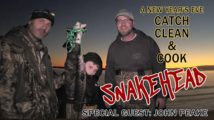 SNAKEHEAD GIG’N: Catch, Clean and Cook!  Gig'n style, Maryland, How to from pond to table.