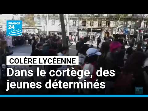 Colère lycéenne : des jeunes déterminés à continuer de se mobiliser pour obtenir ce qu'ils réclament