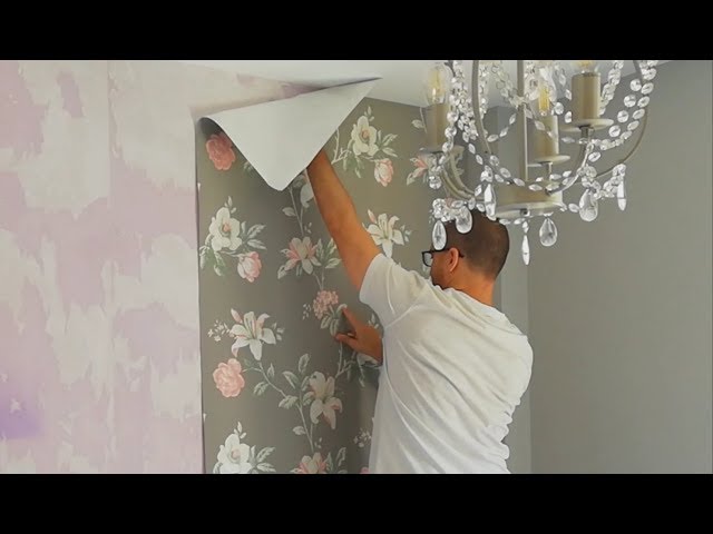 Cómo poner papel pintado de pared paso a paso