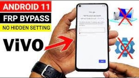 vivo V20 SE Model: V2022 Android 11 FRP Bypass Done #2022
