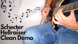 Schecter Hellraiser C-1 FR Clean Demo