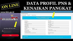 CARA MELIHAT DATA PROFIL PNS & KENAIKAN PANGKAT ONLINE DI BKN - Durasi: 2.48. 