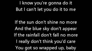 Eric Clapton - Can t Let You Do It - Lyrics