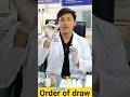 Order of draw and additives|order of draw phlebotomy in hindi#medical#paramedical#nursing #ytshorts