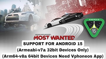 Need for Speed™ Most Wanted v1.3.128 Gameplay Test in Android 15 (60 FPS)