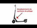 Trottinette electrique 8 surpass  dpliage repliage