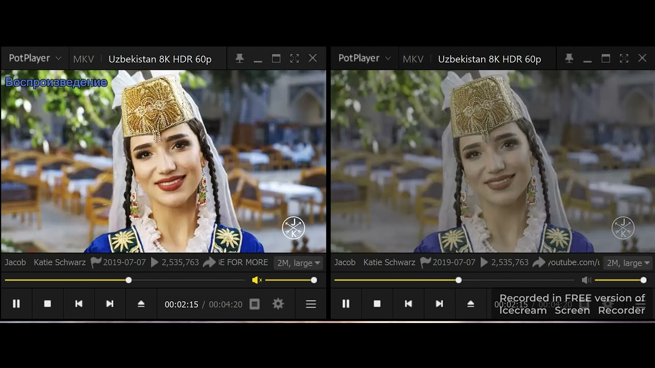 КАК ВЫГЛЯДИТ HDR SDR НА PotPlayer