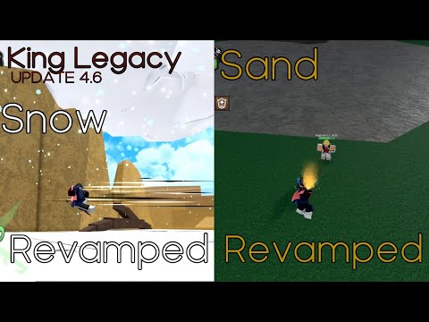 Showcase Revamp Ice!!! BUG INCRIVEL!!! King Legacy - ROBLOX 