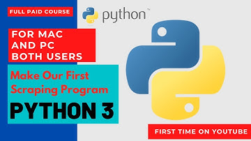How to make Our First Scraping Program | Coding for Kids Python Learn to Code with 50 Awesome Games