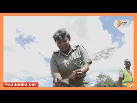 Environment champion Baraka Moruri leads cleanup in Lang’ata