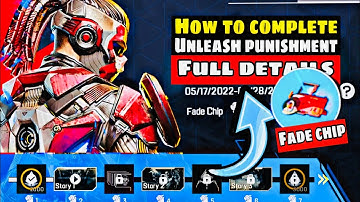 How To Complete unleash punishment Event In Apex Legends Mobile | Fade Chip Event