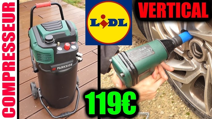 Vertical Air Compressor From Lidl. Unboxing And Review. Is It Worth It? How  Good Is It? - YouTube