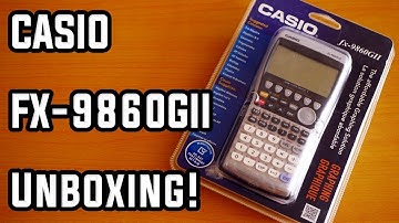 CASIO FX-9860GII Graphing Calculator Unboxing & First Look!