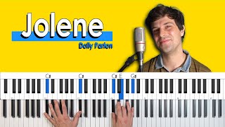 Video thumbnail of "How To Play "Jolene" by Dolly Parton [Piano Tutorial/Chords for Singing]"