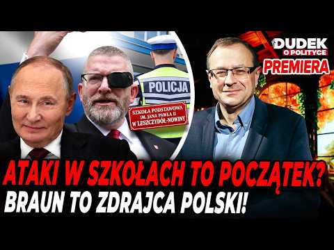 SCHOOL ATTACKS, TRAITOR BRAUN ALONGSIDE AFD AND PUTIN, BREATHALYZERS FOR MPS | Dudek on Politics