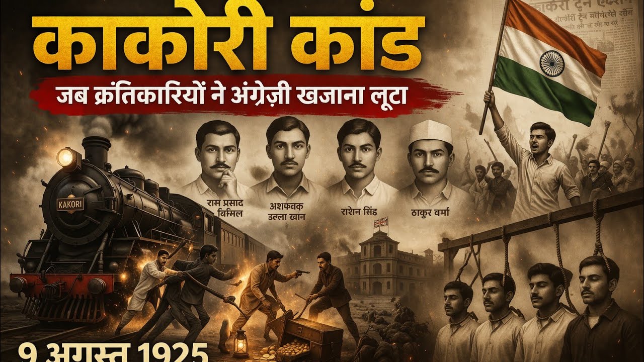 kakori kand काकोरी कांड से क्यों अंग्रेज डरने लगे?/what is kakori