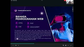 Presentasi Pemograman Web | MKU Transformasi Digital