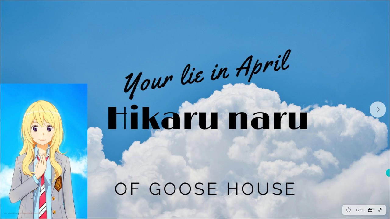 Shigatsu Wa Kimi No Uso Opening 1 Lyrics