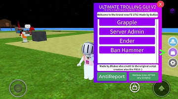 Roblox Fe Script Showcase (Fe UTG V2)