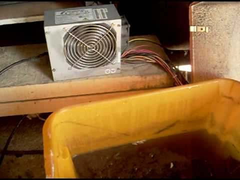 L Electrolyse A La Maison C Est Facile Youtube