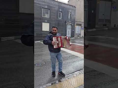 ای ایران به روایت نوازنده خیابانی با ساز آکاردئون در آستانه نوروز ۱۴۰۵ شهر تهران