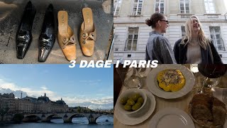 PARIS VLOG: shopping, god mad og hygge!!