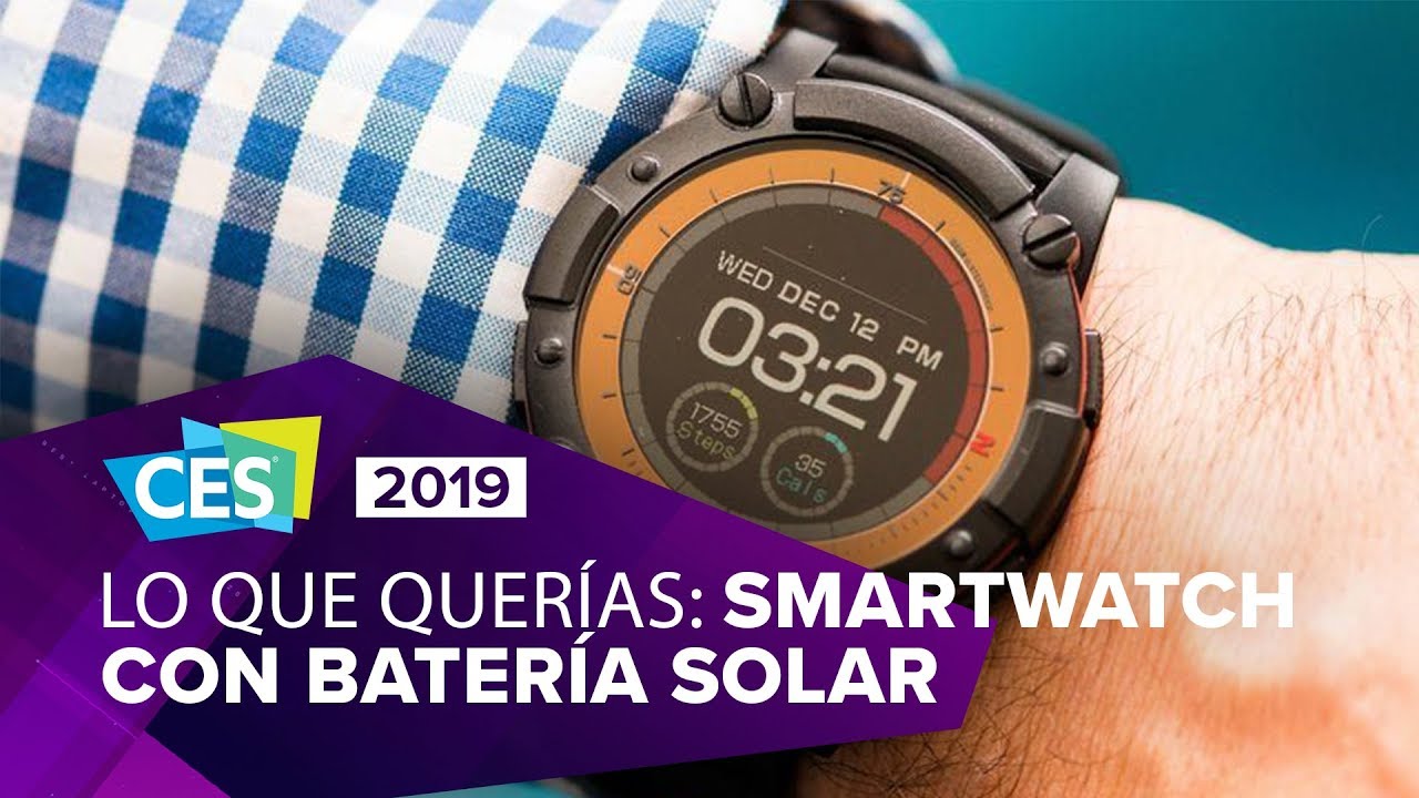 Lo que siempre quisiste: Un reloj inteligente que no necesita batería -  YouTube