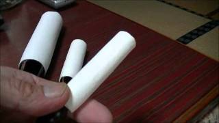 皮巻きリン棒　黒