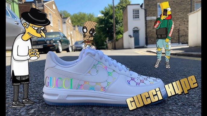 Custom Air Force 1 Gucci 