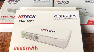 Router Backup Upto 8 hours Mini portable Modem Router UPS Poe DC Wi-Fi backup 8800mah #foryou