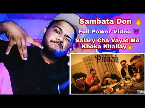 Pinnak - SAMBATA | OFFICIAL VIDEO | ( Prod By. KHAKIEE ) | REACTION VIDEO | NS REACTION | #sambata