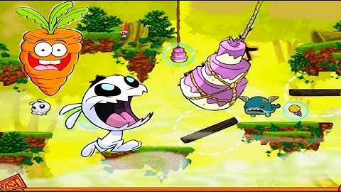 RABBIT OM NOM Gameplay Walkthrough Part - All Levels/Chapters/Episodes (iOS, Android) TikTok