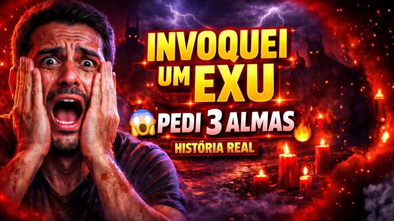 INVOQUEI UM EXU NA ENCRUZILHADA NA TENTATIVA DE FICAR RICO, MAS ELE ME PEDIU TRÊS ALMAS