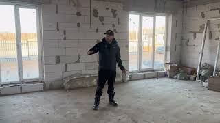 картинка: Одноэтажный дом 132 квадрата - полный обзор // планировка / конструктив / отделка