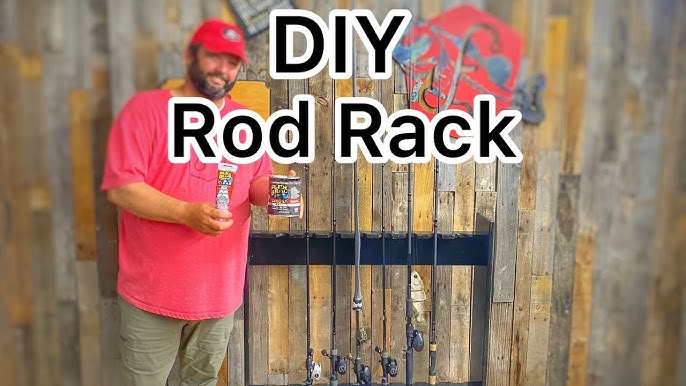 DIY Fishing Rod Holder Video Tutorial